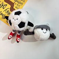 Jouet créatif de volley-ball, de basket-ball, tennis, en peluche, avec pendentif, jouet sur le thème du sport pour porte-clés ou accessoire de sac