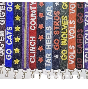 เข็มขัดผ้าปักลูกปัดหรูหราเป็นมิตรกับสิ่งแวดล้อม ลายดาวหลากสี รับผลิตตามสั่ง ขายส่ง - Product Image 5