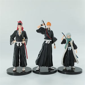 3 unids/set Venta caliente <span class=keywords><strong>Bleach</strong></span> Figuras De <span class=keywords><strong>Anime</strong></span> figuras De acción juguetes colección modelo niños regalos - Product Image 3