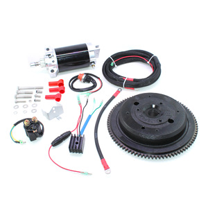 Yamaha Outboard Motor <b>Electric</b> Start <b>Kit</b> 66T-81800-01 Flywheel For 2 Stroke 40 Hp - Product Image 3