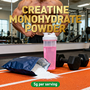 Complément alimentaire pré-entraînement pour <span class=keywords><strong>la</strong></span> salle <span class=keywords><strong>de</strong></span> sport, marque privée OEM, 200 mesh, créatine monohydratée pure en poudre, <span class=keywords><strong>nutrition</strong></span> sportive pour booster l'énergie - Product Image 5