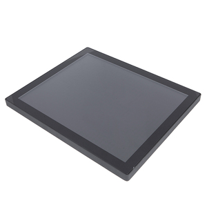 17 pouces IPS LED rétro-éclairage résolution <span class=keywords><strong>1920x1080</strong></span> écran tactile capacitif noir moniteur industriel cadre en aluminium monobloc - Product Image 4