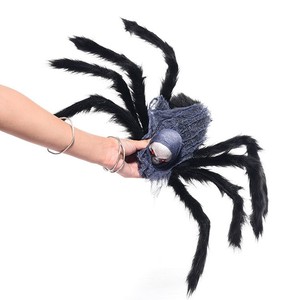 Decoraciones de Halloween HLC: Esqueleto de Terror y Araña de Peluche Gigante con Cabeza de Fantasma para Bromas y Casas Encantadas - Product Image 3