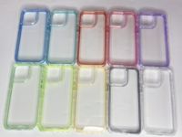 Usine 3 en 1 360 couverture complète protéger trois pièces tri couche clair TPU PC coque de téléphone pour iPhone 16 15 Pro Max 14 Plus 13