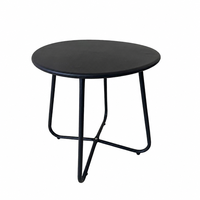 Table basse moderne en métal durable pour salon, mobilier de maison, bureau, appartement, hôtel, restaurant