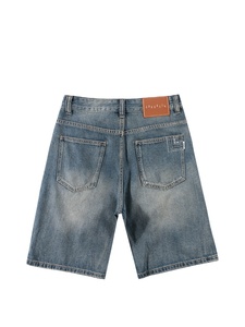 <span class=keywords><strong>Pantalones</strong></span> Cortos Vaqueros Desgastados y Rotos de Moda, Estilo Americano Casual, Primavera Verano, Novedad para <span class=keywords><strong>Hombre</strong></span>, Corte a Media Pierna, Estilo Urbano - Product Image 2