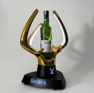 RICHSHINING Presentador <span class=keywords><strong>de</strong></span> botellas LED con forma <span class=keywords><strong>de</strong></span> asta <span class=keywords><strong>de</strong></span> nuevo diseño Multi Color Led One Bottle Champagne Glorifier Display para Bar Lounge - Product Image 5