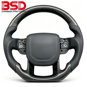 Accesorios Interiores para Automóviles, Volante de Fibra de Carbono para Land Rover Range Rover <span class=keywords><strong>Evoque</strong></span> Defender - Product Image 3