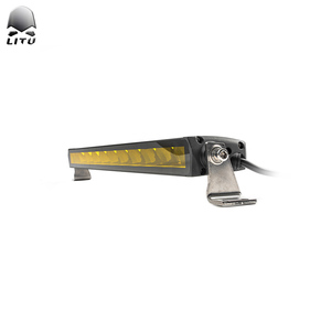 Barra de montaje de luz de conducción de una sola fila de 20 pulgadas de emisión lateral ATV barra LED delgada 12V 24V impermeable IP68 4x4 barra de luz LED - Product Image 3