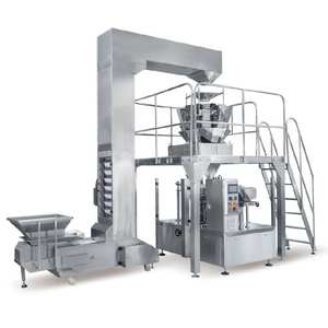 Machine d'emballage de poudre de Doypack de huit positions de vente chaude pour le <span class=keywords><strong>prix</strong></span> usine de poudre de lait de saison de farine de café - Product Image 1