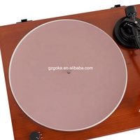 Nouveau coloré HiFi musique 12 ''PU LP tapis antidérapant haute qualité disque vinyle tourne-disque lecteur tapis antidérapant conception douce tapis antidérapant en liège