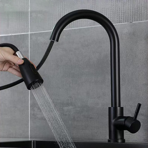<span class=keywords><strong>Grifo</strong></span> Moderno de Cocina Monomando Extraíble de Acero Inoxidable para Montaje Sobre Encimera <span class=keywords><strong>con</strong></span> Válvula de Cerámica Estilo Clásico Cromado - Product Image 5