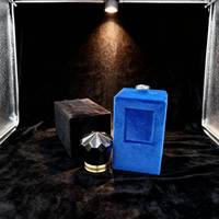 Carré Velours Flocage 100ml Parfum Verre Vide Bouteille Transparent Parfum Bouteille en Stock