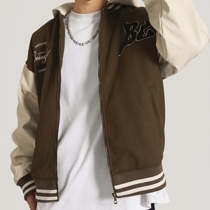 Veste de sport d'hiver personnalisable, design sur mesure, haute qualité, tissu en coton respirant et coupe-vent, service OEM pour hommes - Product Image 5