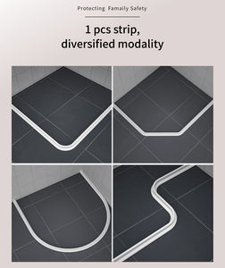 Barrière <span class=keywords><strong>de</strong></span> <span class=keywords><strong>douche</strong></span> en silicone moderne pour salle <span class=keywords><strong>de</strong></span> bain et cuisine, système <span class=keywords><strong>de</strong></span> <span class=keywords><strong>retenue</strong></span> <span class=keywords><strong>d</strong></span>'<span class=keywords><strong>eau</strong></span> pour seuil, bande <span class=keywords><strong>de</strong></span> <span class=keywords><strong>retenue</strong></span> <span class=keywords><strong>d</strong></span>'<span class=keywords><strong>eau</strong></span> au sol 30mm/50mm - Product Image 5