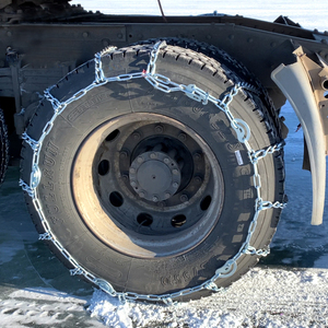 Chaînes à <span class=keywords><strong>neige</strong></span> antidérapantes universelles, chaînes à pneus en acier pour camionnettes légères, sécurité routière d'hiver en cas d'urgence, installation facile - Product Image 2