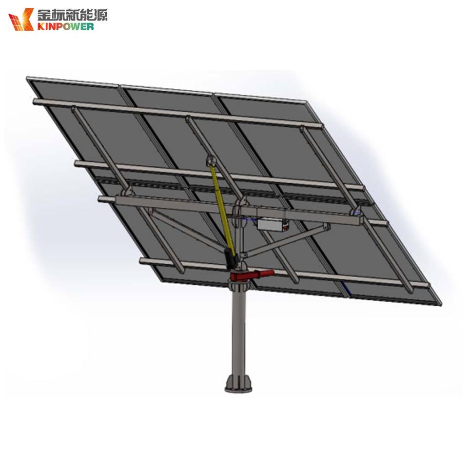 Track Support System A Dual-axis Tracking Support System Capable of Accommodating 6 Solar ...