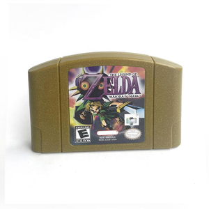 Envío Directo, Stock Local en EE. UU., Cartucho de Videojuego <span class=keywords><strong>N64</strong></span>, <span class=keywords><strong>Zelda</strong></span> <span class=keywords><strong>Majora</strong></span>'s Mask, Idioma Inglés, Versión Estadounidense para Consola <span class=keywords><strong>N64</strong></span> - Product Image 1