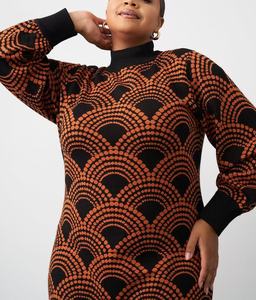 Ceinture africaine en cire Vêtements élégants en cire pour femmes Robes mi-longues à la mode <span class=keywords><strong>Robe</strong></span> africaine imprimée - Product Image 4