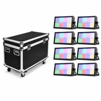 Lumière de plafond LED RGBW/blanc pour DJ et soirées disco avec contrôle DMX512 pour l'éclairage des boîtes de nuit et des clubs (IP33)