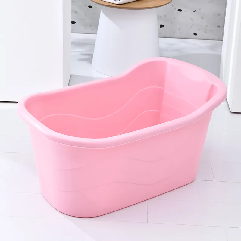 Customization Bathroom Products Cheap And Popular Plastic Baby Bathtub With Bench