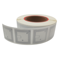 Étiquette passive RFID I CODE X Protocole ISO15693 Programmable Étiquette NFC de bibliothèque Étiquette intelligente pour livre Autocollants adhésifs pour la gestion des livres