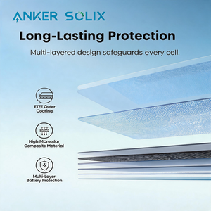 Panel Solar Portátil Bifacial Anker SOLIX PS100 de 100W con 25% de Eficiencia, Resistente al Agua, para Carga en Exteriores/Almacenamiento de Energía - Product Image 4