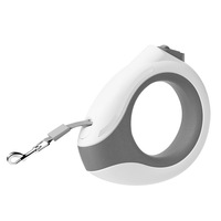 Tali Kekang Anjing Kucing Otomatis Retraktil ABS TK Baru dengan Gelang Magnetik, Rem Satu Tombol, Mencegah Lonjakan Tiba-tiba, untuk Ras Kecil/Sedang