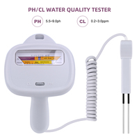 Testeur CL 2 en 1 Qualité de l'eau PH & Chlore PC-104 Niveau Portable Numérique PH-mètre Piscine Spa Instruments d'analyse