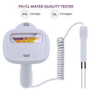 <span class=keywords><strong>Cl</strong></span> <span class=keywords><strong>Tester</strong></span> 2 In 1 Water Kwaliteit Ph & Chloor PC-104 Niveau Draagbare Digitale Ph Meter Zwembad Spa Analytische Instrumenten - Product Image 2