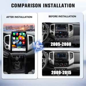 Autoradio Android 13 pouces pour Toyota Tacoma 2005-2015, Carplay, <span class=keywords><strong>navigation</strong></span> GPS, lecteur multimédia LCD, écran tactile - Product Image 2