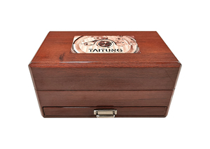 Cajas expositoras rectangulares para relojes con laca, para tres relojes, precio bajo, muestra gratuita. - Product Image 3