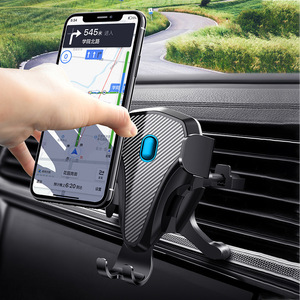 <b>Car</b> Phone Holder Air Vent Mount Anti-Slip <b>Clip</b>-On Type For Navigation Support - Product Image 1