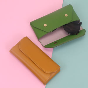 Bolsa de cuero de lujo para gafas de sol, bolsa de accesorios para gafas de sol, embalaje, producto para el cuidado de las gafas - Product Image 1