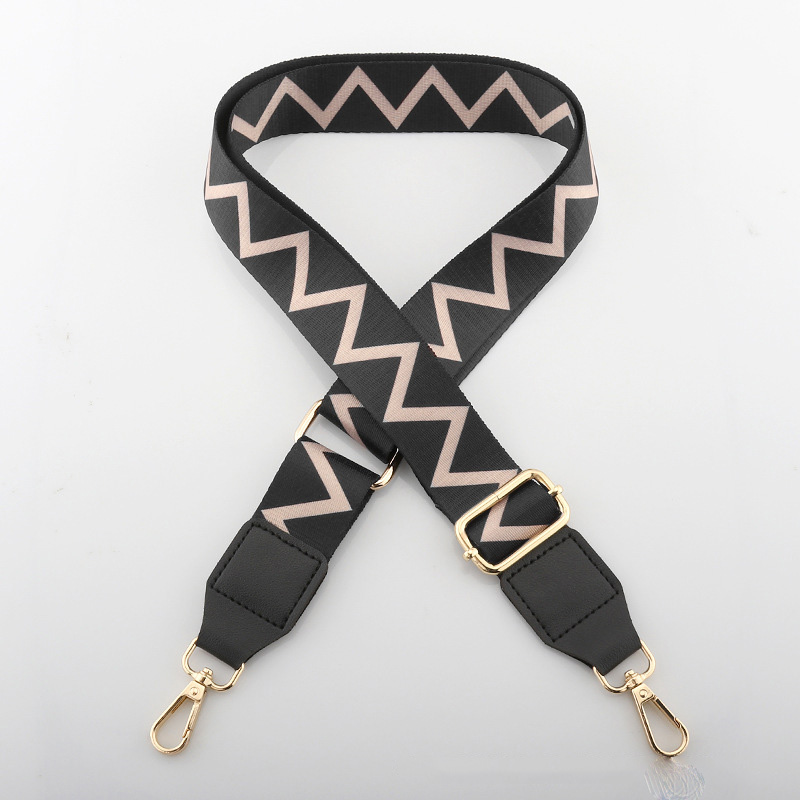 Small MOQ Stock 3.8 CM Width Adjustable Detachable Bag Shoulder Belt Strap