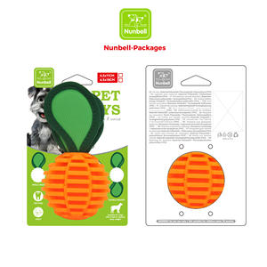 Giocattolo per Cani da Interno Interattivo Divertente Resistente ai Morsi in TPR Durevole della Fabbrica Nunbell - Product Image 5