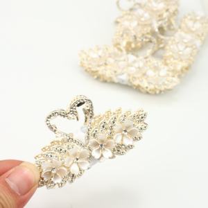 Wholesale High-End Fashion High Quality Double-sided Swan Fancy <b>Beads</b> Diy <b>Bracelet</b> Loose <b>Beads</b> - Product Image 1