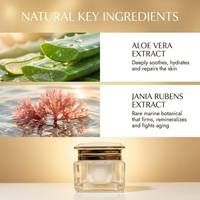Crème hydratante apaisante pour le visage aux herbes naturelles, extrait de calendula et de miel, réparation de la barrière cutanée, anti-âge