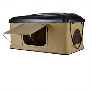 Tente de toit de voiture double couche entièrement automatique, nouvelle, pour le tourisme en plein air, quatre portes pliantes, résistante au froid, imperméable, entièrement automatique - Product Image 3