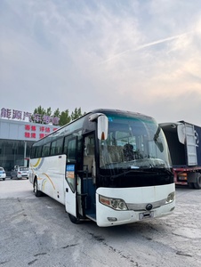 Autobús <span class=keywords><strong>de</strong></span> Lujo Usado con Motor Diésel Yuchai, Transmisión Manual, Estándar <span class=keywords><strong>de</strong></span> Emisiones Euro 3, 60 Asientos, Volante a la Izquierda, Venta en China - Product Image 1