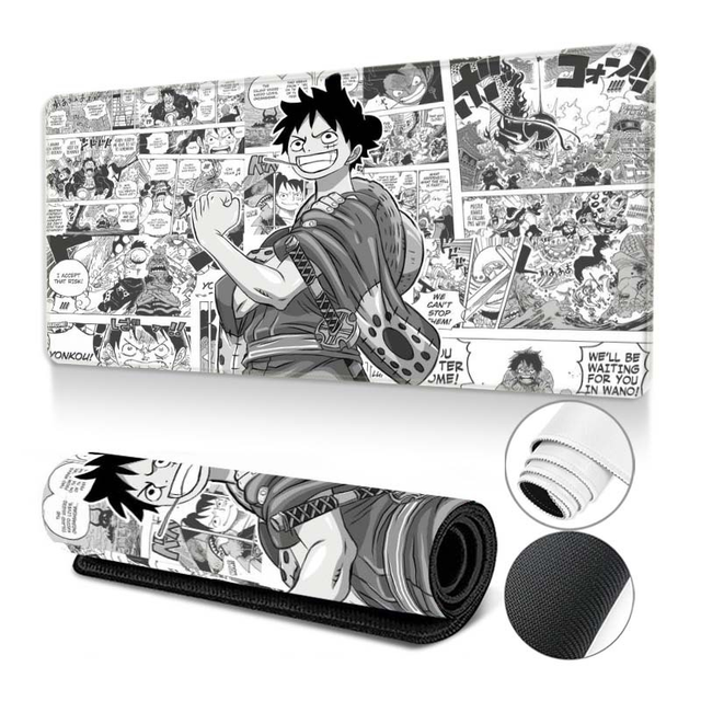 Flashstrike Custom Anime Girls Cartoon Rubber Gaming Mousepad Desk Mat Thick in Stock