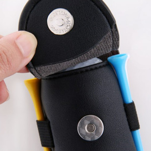 Sac de golf miniature en cuir PU, sac de golf miniature portable à porter à la taille, sac d'accessoires de golf multifonctionnel - Product Image 4