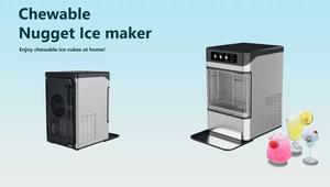 เครื่องทำน้ำแข็งแบบเคี้ยวได้ BLG สแตนเลส ดีไซน์กะทัดรัด ประหยัดพื้นที่ เหมาะสำหรับมินิบาร์ในโรงแรมบูติก ติดต่อเจรจาเรื่องราคาได้เลยวันนี้ - Product Image 4