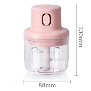 Picadora Eléctrica de Carne, Rebanadora de Verduras y Ajo, Trituradora, Prensa de Frutas, Trituradora de Cebolla, Picadora de Pimiento Rojo - Product Image 2