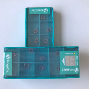 Insertos de Carburo de Tungsteno CCMT 060204 MT CT3000 Taegutecs para CNC, Herramientas de Corte con Soporte OEM, Herramientas de Fresado - Product Image 3