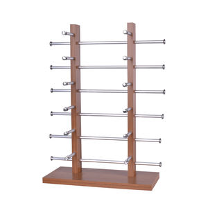 Tienda de gafas al por mayor, expositor de 12 pares para mostrador, de madera multicapa, con ventana, para escritorio - Product Image 2