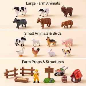 Mini Lámpara 3D de Resina con Figuras de Vaca, Toro y Ternero Escoceses, Modelo Realista de Animales de Granja, Juguete Educativo para Niños, Regalo, Venta al por Mayor - Product Image 3