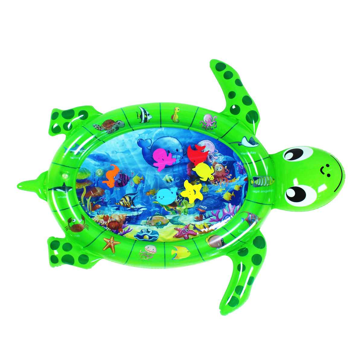 Tapis d'eau de pat de tortue de 96x80cm -- vert