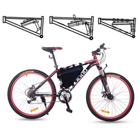 Vélo de montagne électrique de haute qualité avec batterie au lithium triangulaire 1500W 3000W 5000W Haute capacité 48V/72V 30Ah 18650 LED Brushless