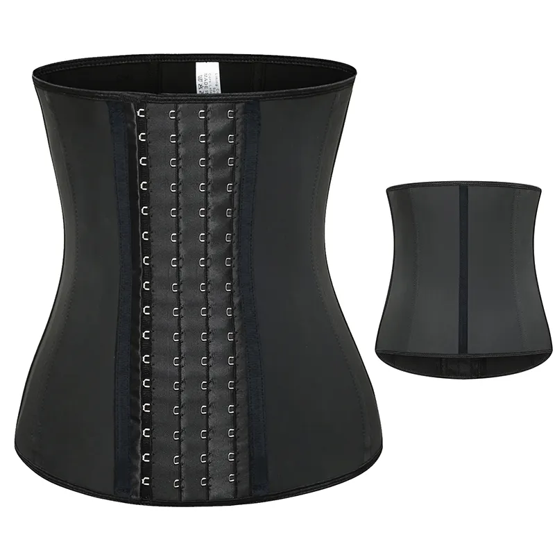 Corpete instrutor de cintura feminino, corset instrutor de emagrecimento personalizado 9 13 25 aço inoxidável látex osso para mulheres